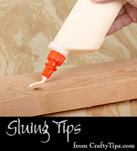 gluing and adhesive tips