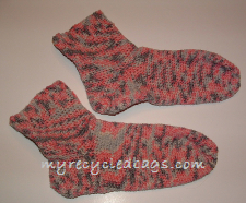 crochet sock pattern by my recycled bags.com