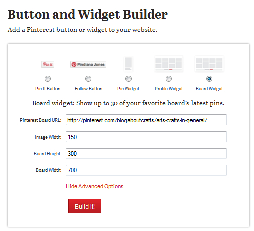 pinterest-widget-builder