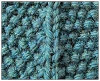 seed stitch tutorial on techknitting